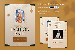 Bayan - Muslim Fashion Sale Flyer