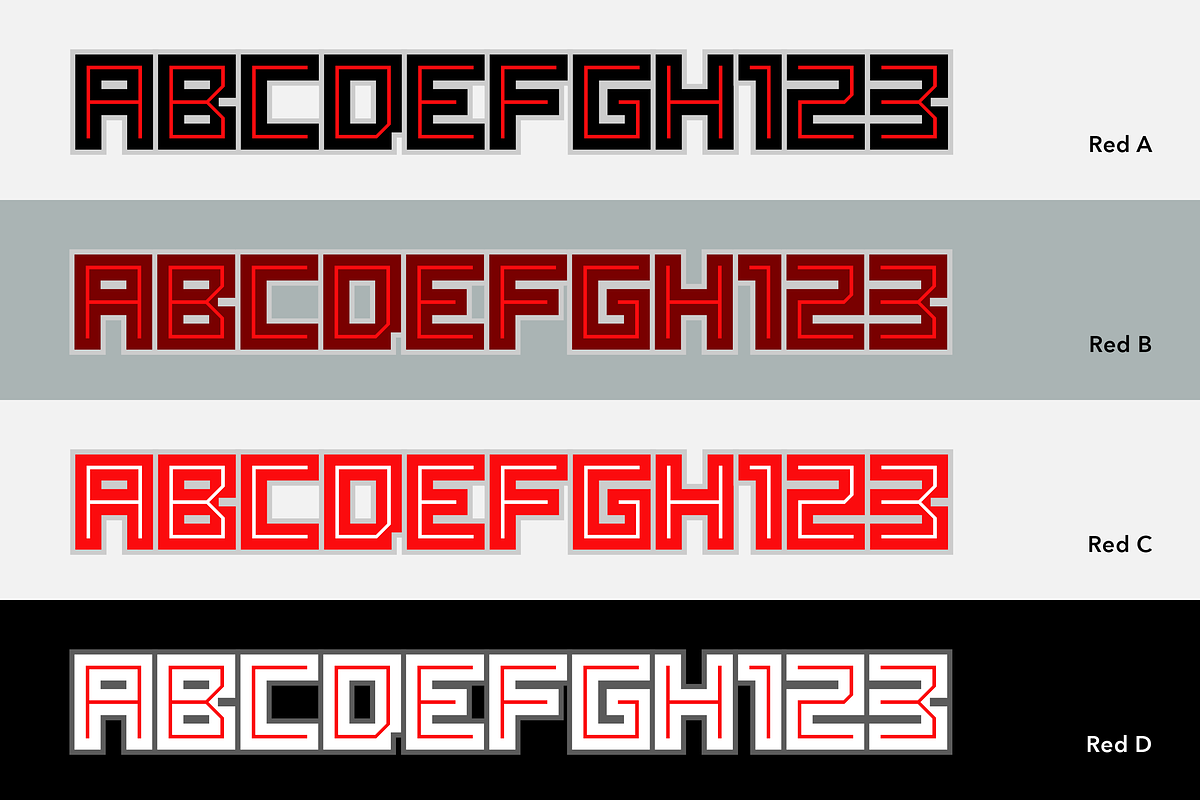SB Raster Color - SVG Color Font, a Font by SelfBuild Type (Photo 3 of 14)