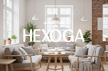 Hexoga - Elegant Modern Serif Displa