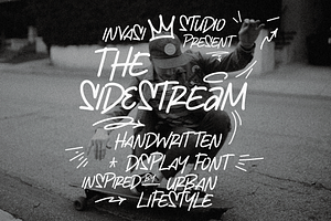 The Sidestream - Graffiti Font