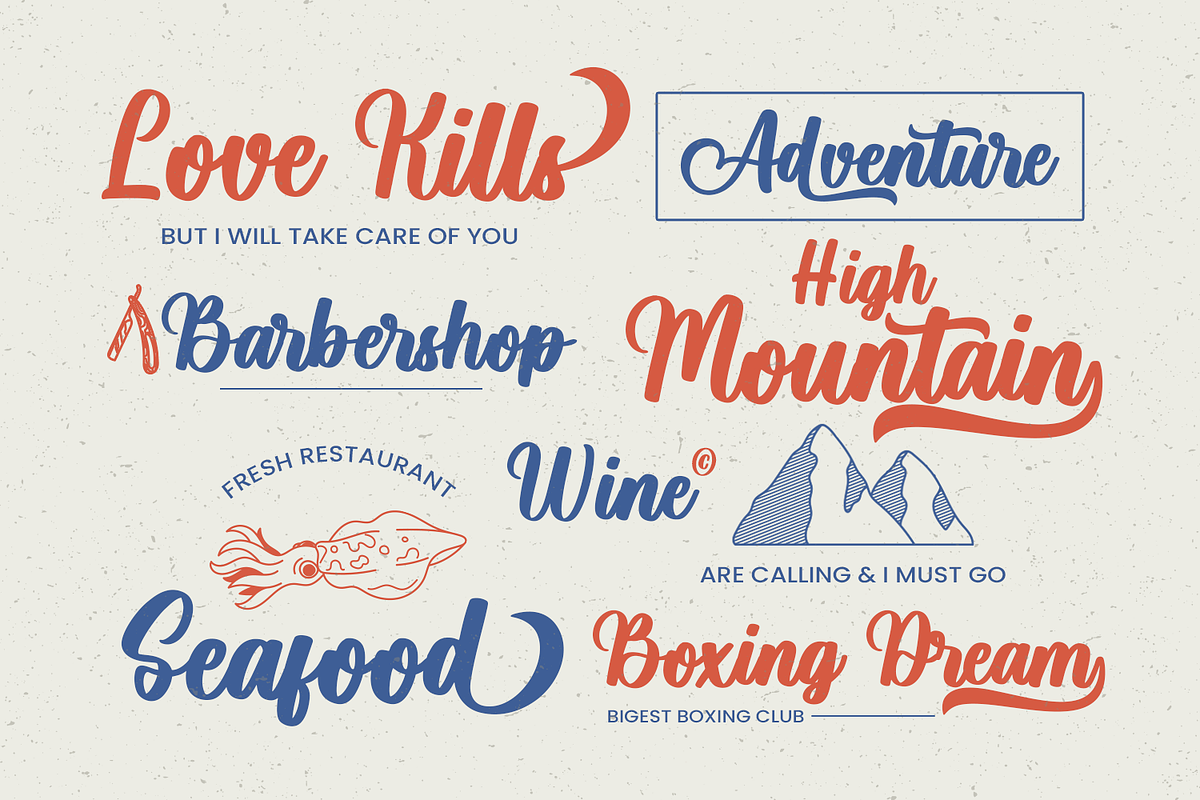 Alexandria, a Handwritten Font by Mozatype (Photo 3 of 11)