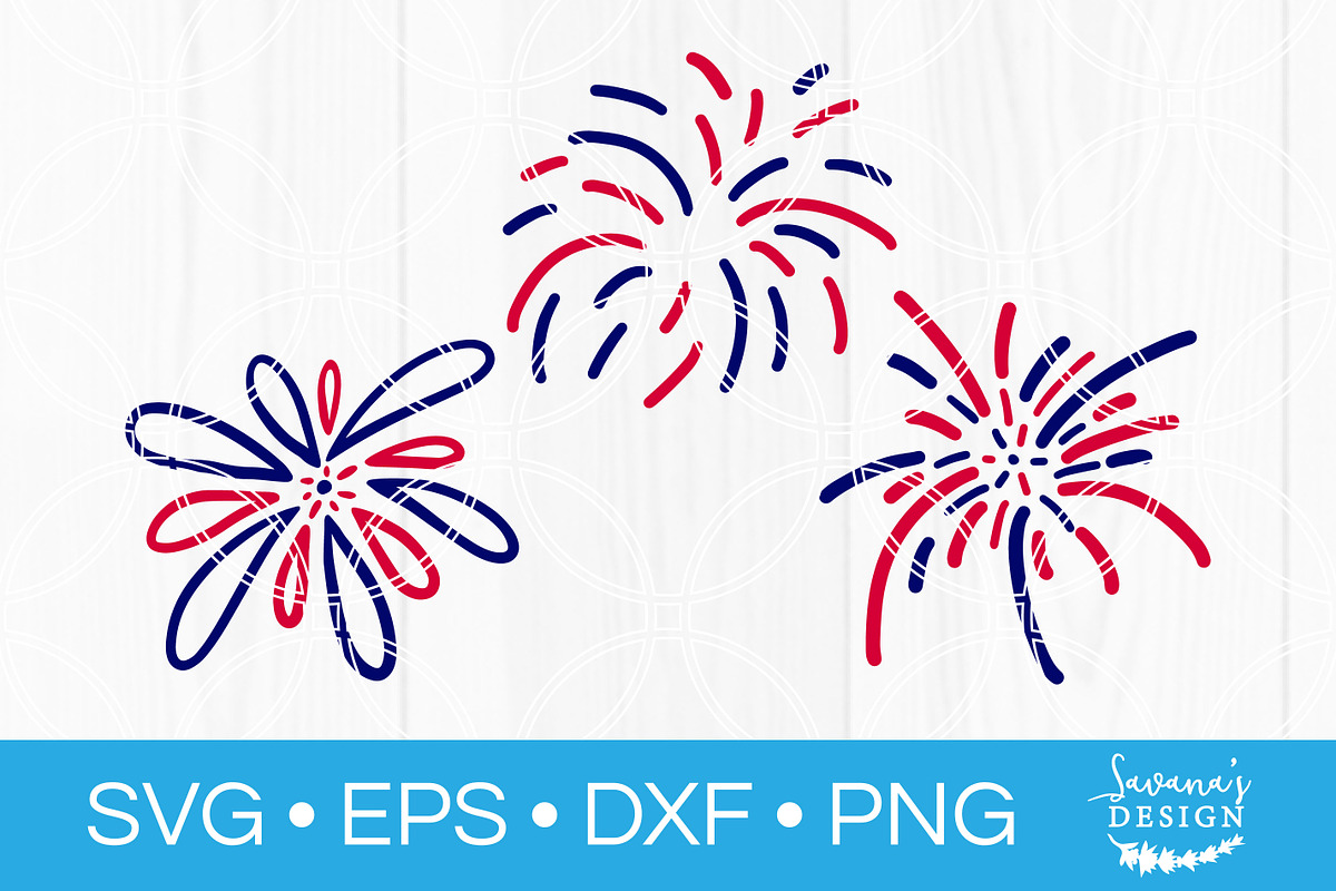 4th of July SVG Cut Files Patriotic, an Illustration by SavanasDesign (Photo 5 of 7)