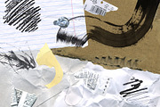 Paper Collage and Scribbles Elements, a Graphic by LarysaZabrotskaya (Thumbnail 18 of 24)