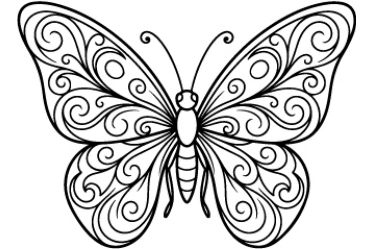 Ornamental Butterfly SVG Bundle, an Object Graphic by Gfx_Store (Photo 11 of 16)