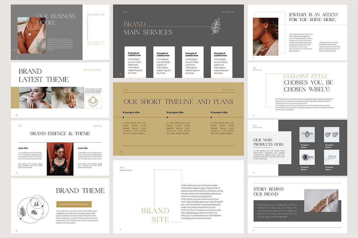 Elegant - Google Slides Template, a Presentation Template by Artemis-products (Photo 4 of 6)