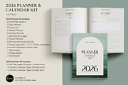 2026 Canva Planner & Calendar kit, a Magazine Template by 3.14&Co (Thumbnail 2 of 10)