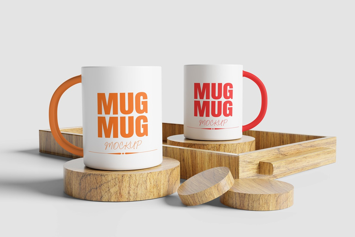 Realistic Mug Mockup, a Cups & Container Mockup by AndikaGraphic (Photo 3 of 5)