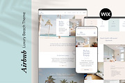 Wix Website Template Vacation Rental, a Wix Template by Studio Spark* (Thumbnail 1 of 7)
