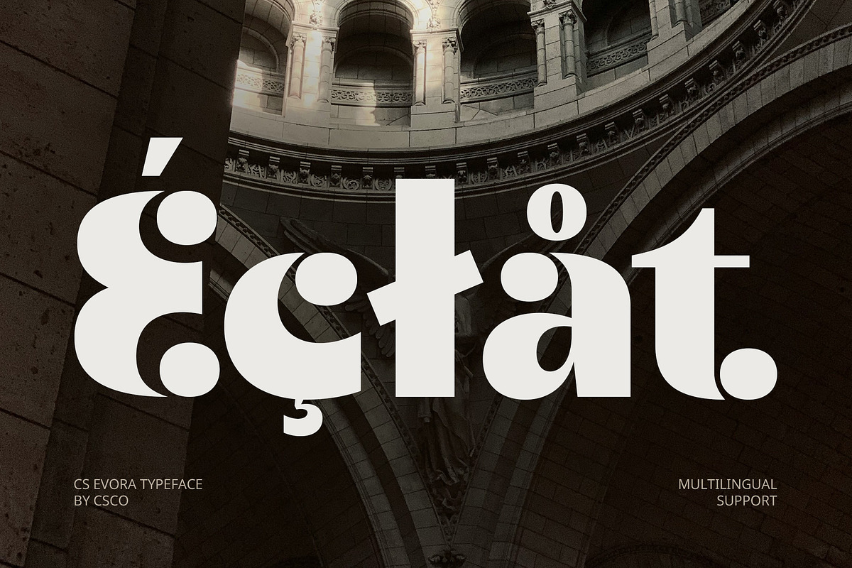 CS Evora – Bold Font, a Sans Serif Font by Craft Supply Co. (Photo 7 of 8)