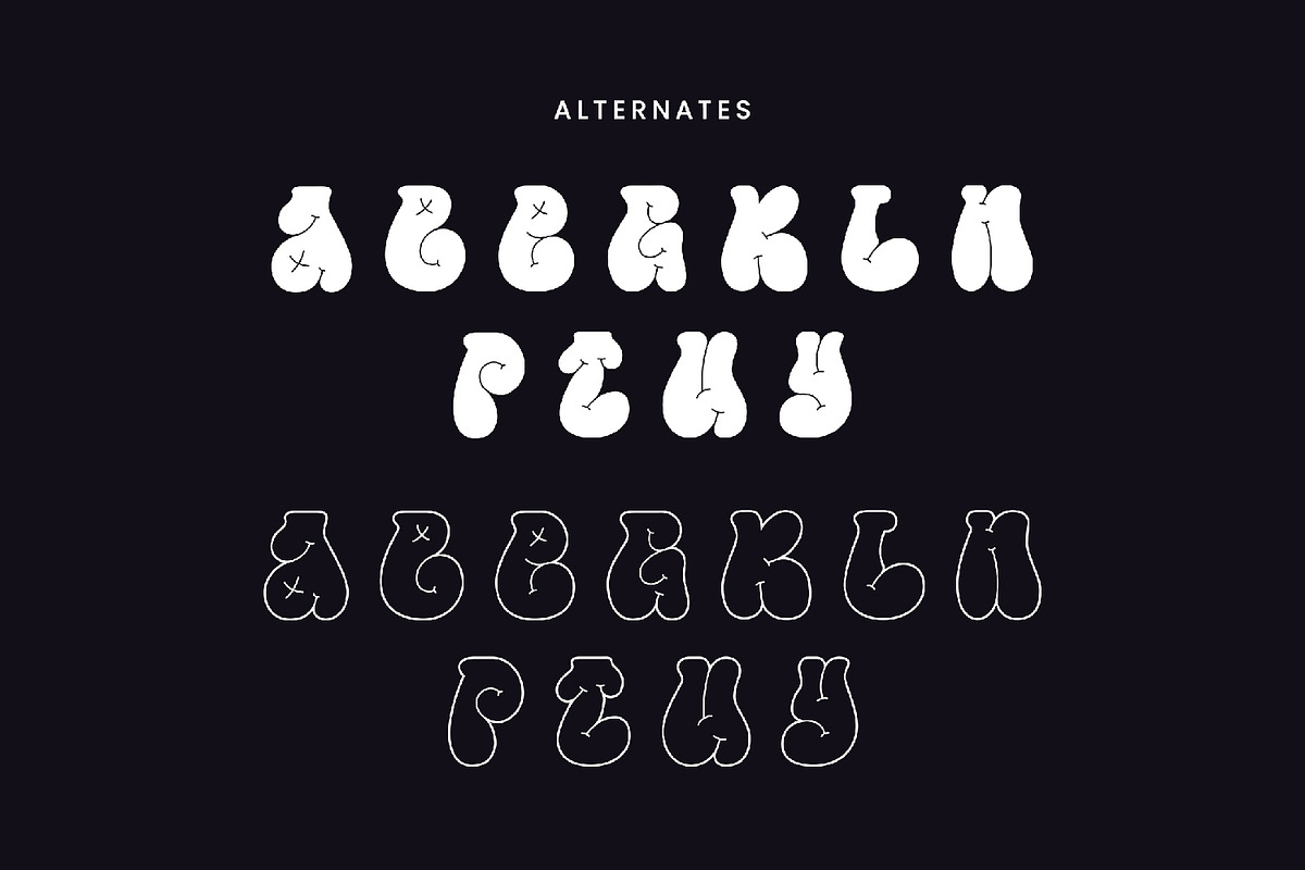 Bubble Spray - Grafitti Font, a Handwritten Font by AQR Studio (Photo 7 of 7)