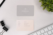Rounded Business Card Mockup, a Print Template by Graphicnugget (Thumbnail 2 of 4)