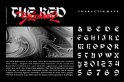 The Red Billionaire (font duo), a Blackletter Font by Rvq Type Foundry (Thumbnail 5 of 9)