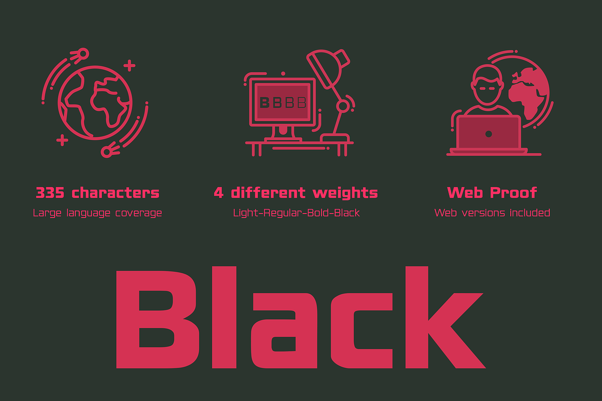 Blackthorns ©, a Sans Serif Font by Herofonts (Photo 3 of 4)
