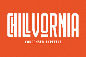 Chillvornia Font Duo!