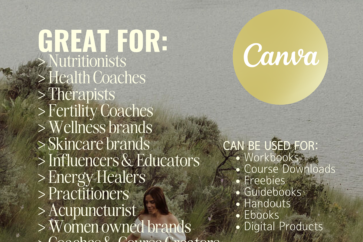 117-Page Canva Workbook Template, a Social Media Template by Solana Creative Co. (Photo 9 of 10)