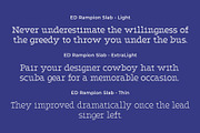 ED Rampion Slab, a Slab Serif Font by Emyself Design (Thumbnail 6 of 12)