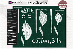 61 Home Embroidery Stitch Brushes