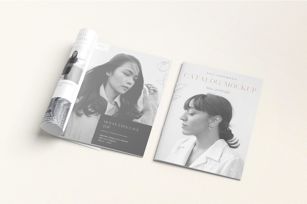 Brochure Catalog Mockups, a Print Template by 2M GRAPHICS DESIGN (Photo 8 of 11)