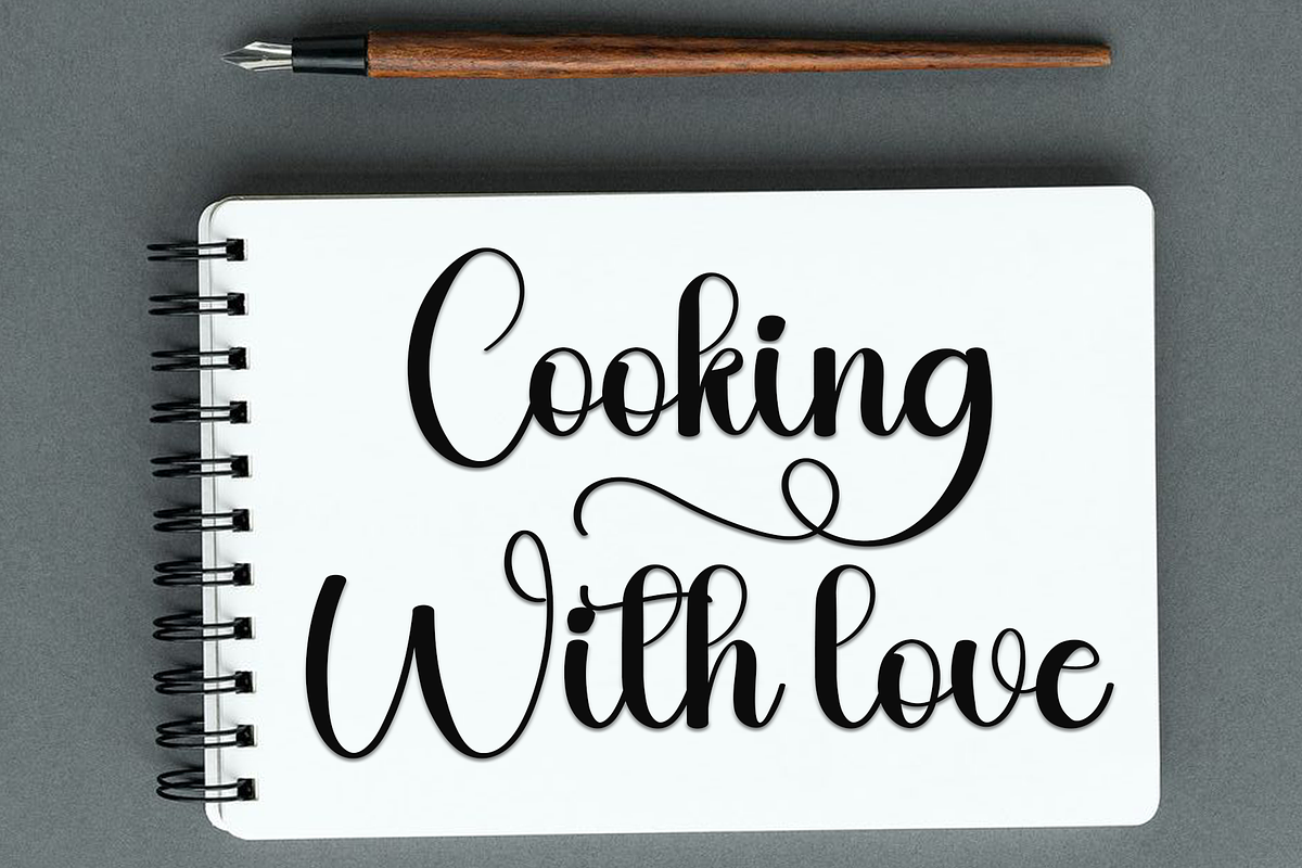 Black Vintage, a Handwritten Font by FreshTypeINK (Photo 4 of 7)