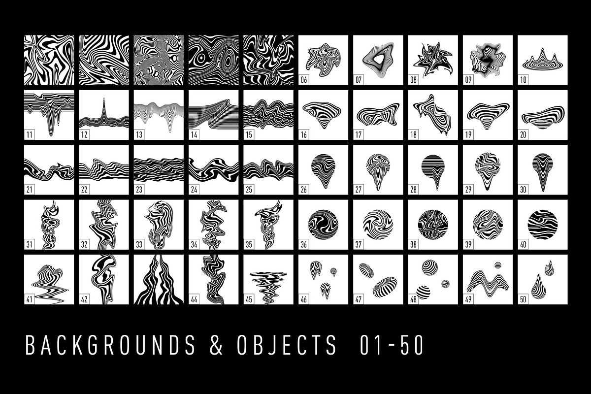 SurWave. 100 Optical Posters, an Object Graphic by Cosmic Store (Photo 18 of 19)