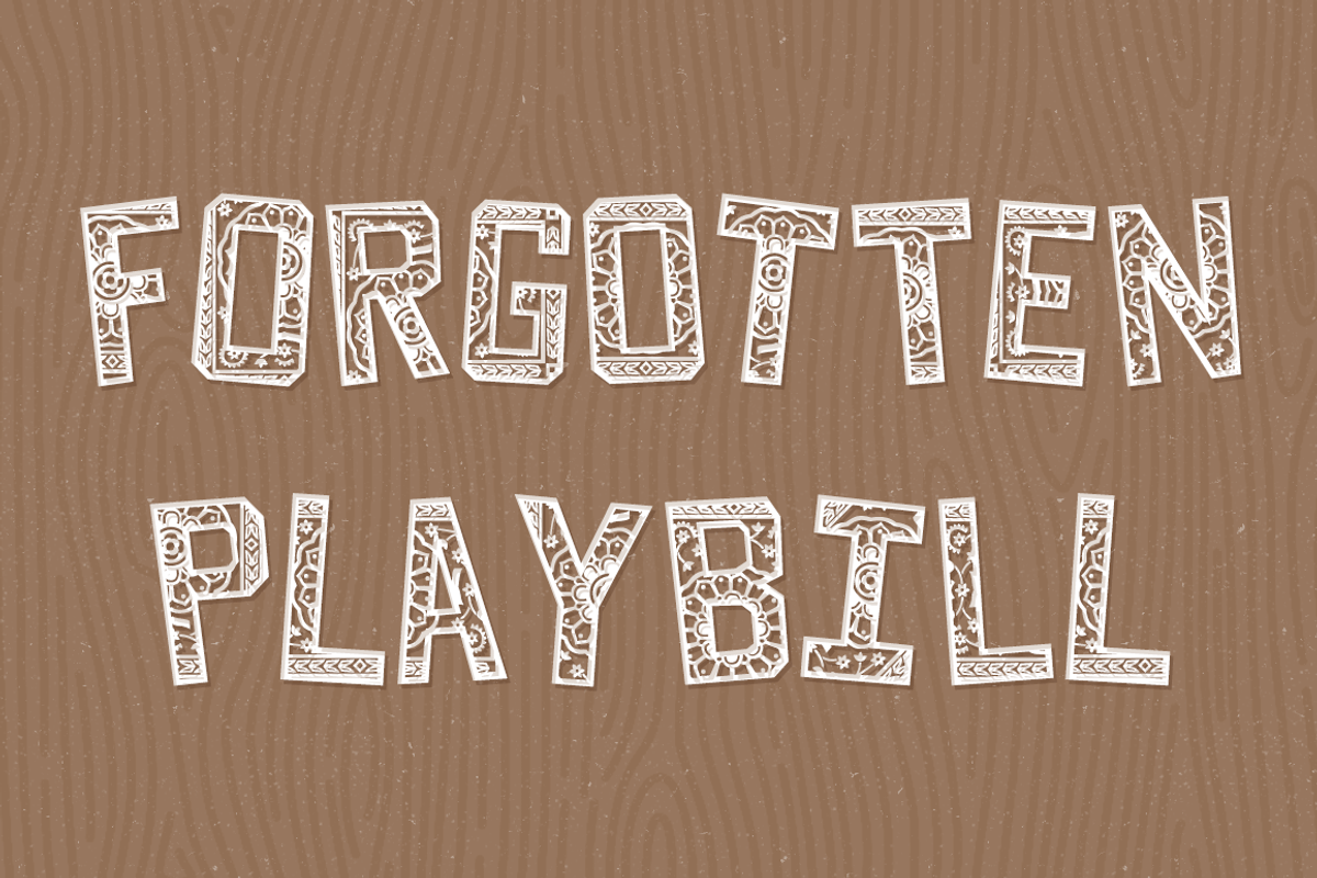 Forgotten Playbill preview 7