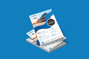Sale Logistic flyer design template, a Flyer Template by Workhu (Thumbnail 3 of 3)
