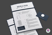 Elegant resume template, a Resume Template by Chic templates (Thumbnail 3 of 3)