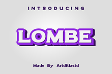 Lombe font