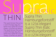 Supra Classic 6-Pack, a Sans Serif Font by Wiescher Design (Thumbnail 4 of 4)