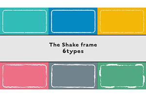 The Shake frame 6types (Mogrt)