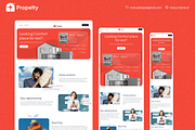 Web Design for house Property & Rent, an UI Kit Template by MokuiDesign (Thumbnail 2 of 5)