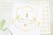 Carousel Horses Green Watercolor, an Illustration by LABFcreations (Thumbnail 4 of 4)