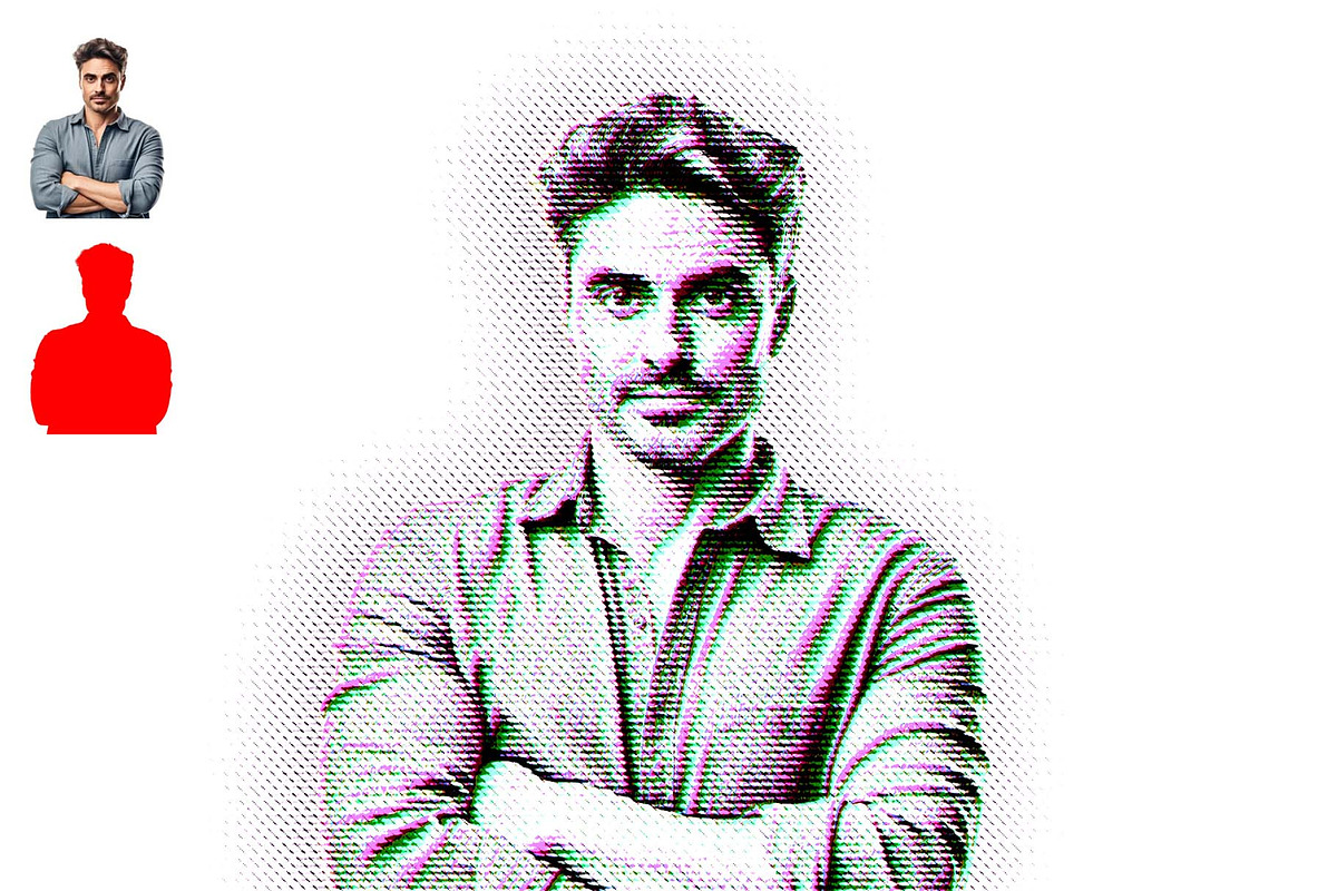 Fineliner Pen Cross Hatching Effect, an Action Add-On by MRI STUDIO (Photo 5 of 13)