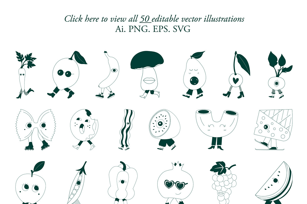 Pantry Friends, a Food Illustration by natahamilton (Photo 4 of 15)
