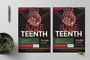 June Teenth Flyer, a Flyer Template by Annora Studio (Thumbnail 2 of 5)