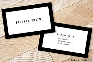 Minimal Business Card Template PSD