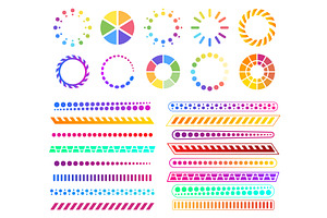 Loading process and status bar, a Technology Illustration by Things for designers