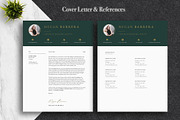 Elegant Resume Template Pack | Canva, a Resume Template by Lux Resume (Thumbnail 4 of 9)