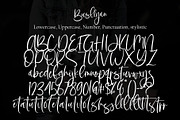 Buslliyan, a Script Font by pineungtype (Thumbnail 10 of 10)