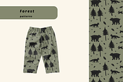 Forest, a Pattern Graphic by AnnaEshka (Thumbnail 1 of 2)