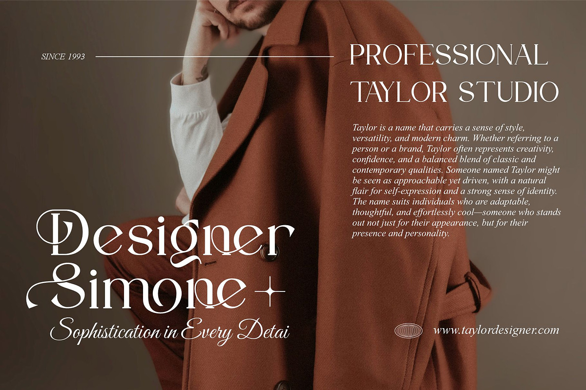 Sayora || Modern Stylish Serif Font, a Serif Font by Ermedia Studio (Photo 6 of 10)