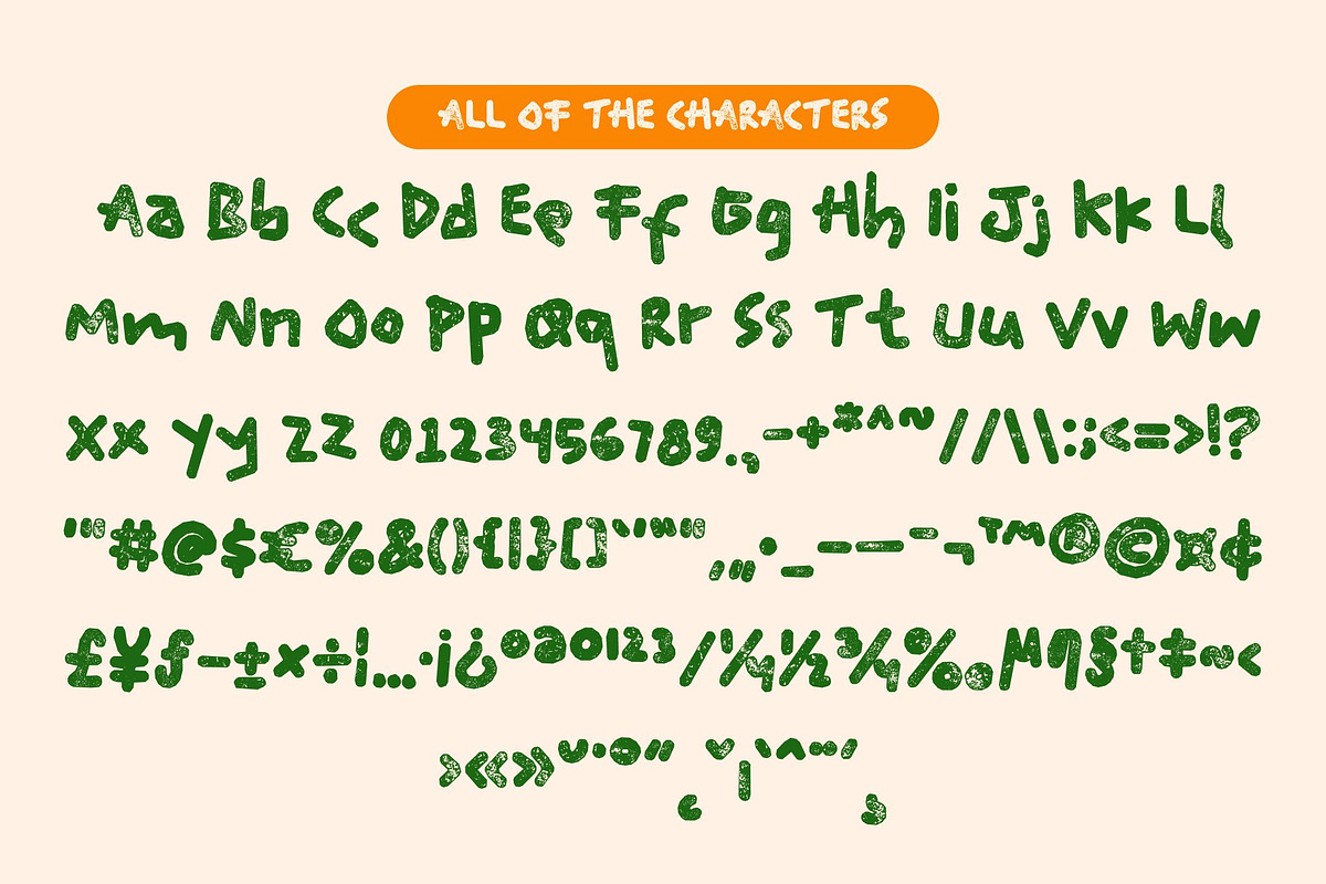 CS Barnaby Stamp, a Sans Serif Font by Craft Supply Co. (Photo 8 of 8)