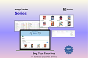 Manga Tracker - Notion, an App Template by Ardent Workshop (Thumbnail 2 of 7)