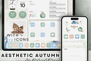 Aesthetic Autumn iPad a iPhone Theme, a Background Graphic by BeeRubby (Thumbnail 3 of 10)