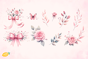 The Coquette Clipart Bundle, a Decorative Illustration by LemonDesign (Thumbnail 3 of 6)