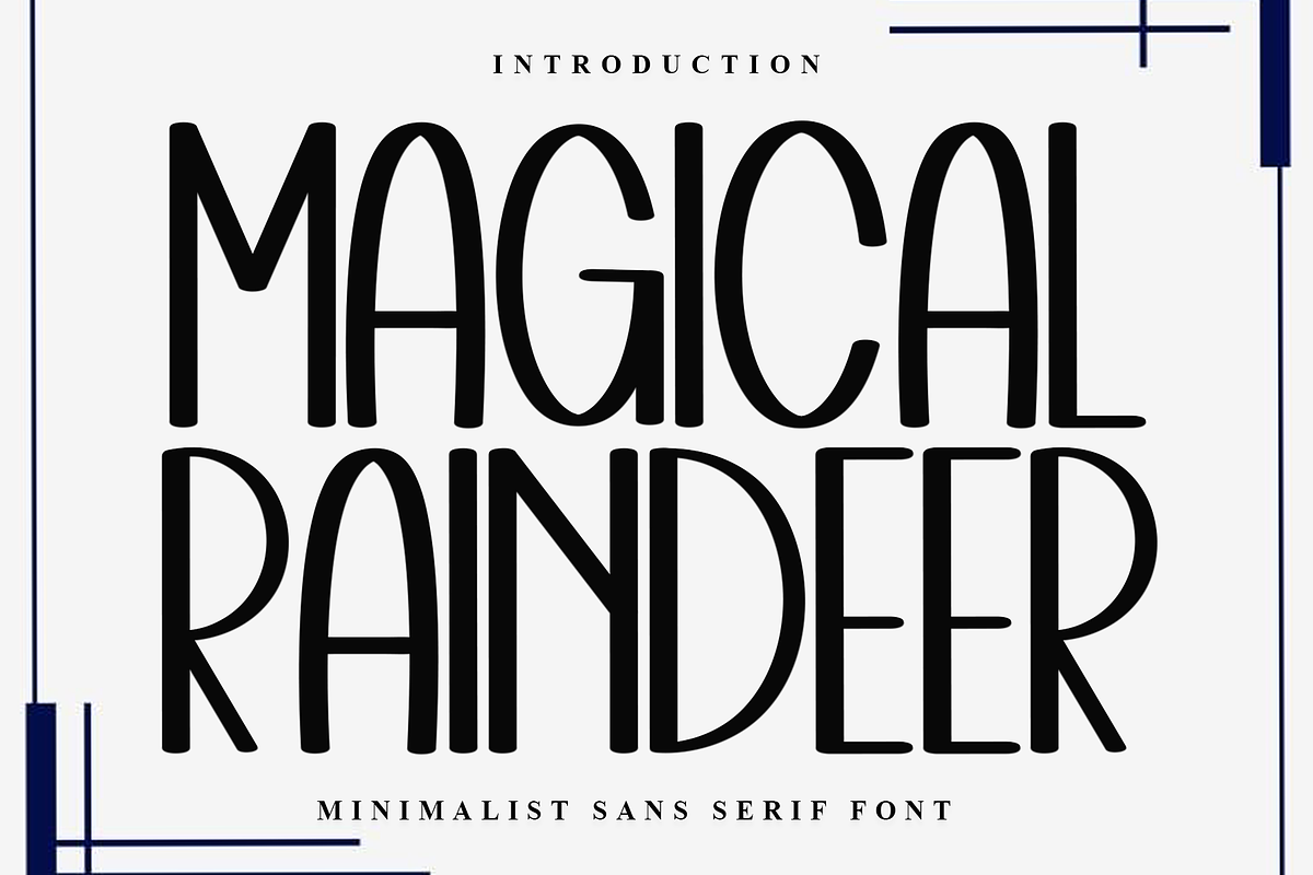 Magical Raindeer, a Sans Serif Font by FreshTypeINK (Photo 1 of 8)
