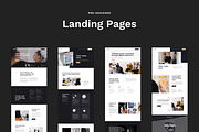 SALE -Werk UI Kit 110 modern layouts, an UI Kit Template by Ghostpixel (Thumbnail 12 of 13)