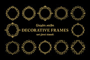 Floral Decorative Ornate Frames, an Object Graphic by vectalex (Thumbnail 1 of 3)