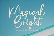 Magical Bright | Natural Signature, a Handwritten Font by ManType (Thumbnail 1 of 7)