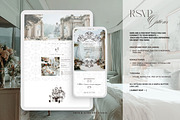Wedding Canva Website Template, a Templates & Theme by Under My Cozy Roof (Thumbnail 9 of 10)